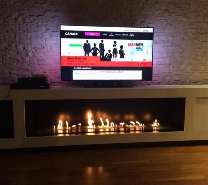 Ethanol Fireplace With Smart Features