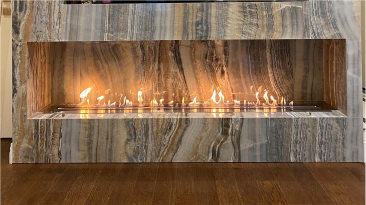 built in ethanol fireplace price